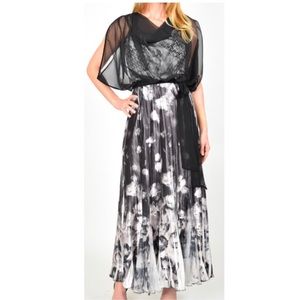 Komarov long blouson dress